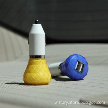Dual usb car charger for electric vehicle